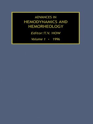 cover image of Advances in Hemodynamics and Hemorheology, Volume 1